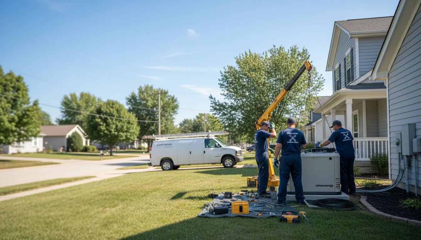 Generator Installation in Dallas City, IL near me